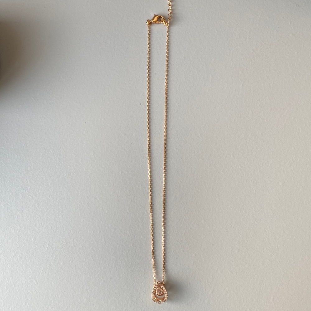 Swarovski necklace with pendant.